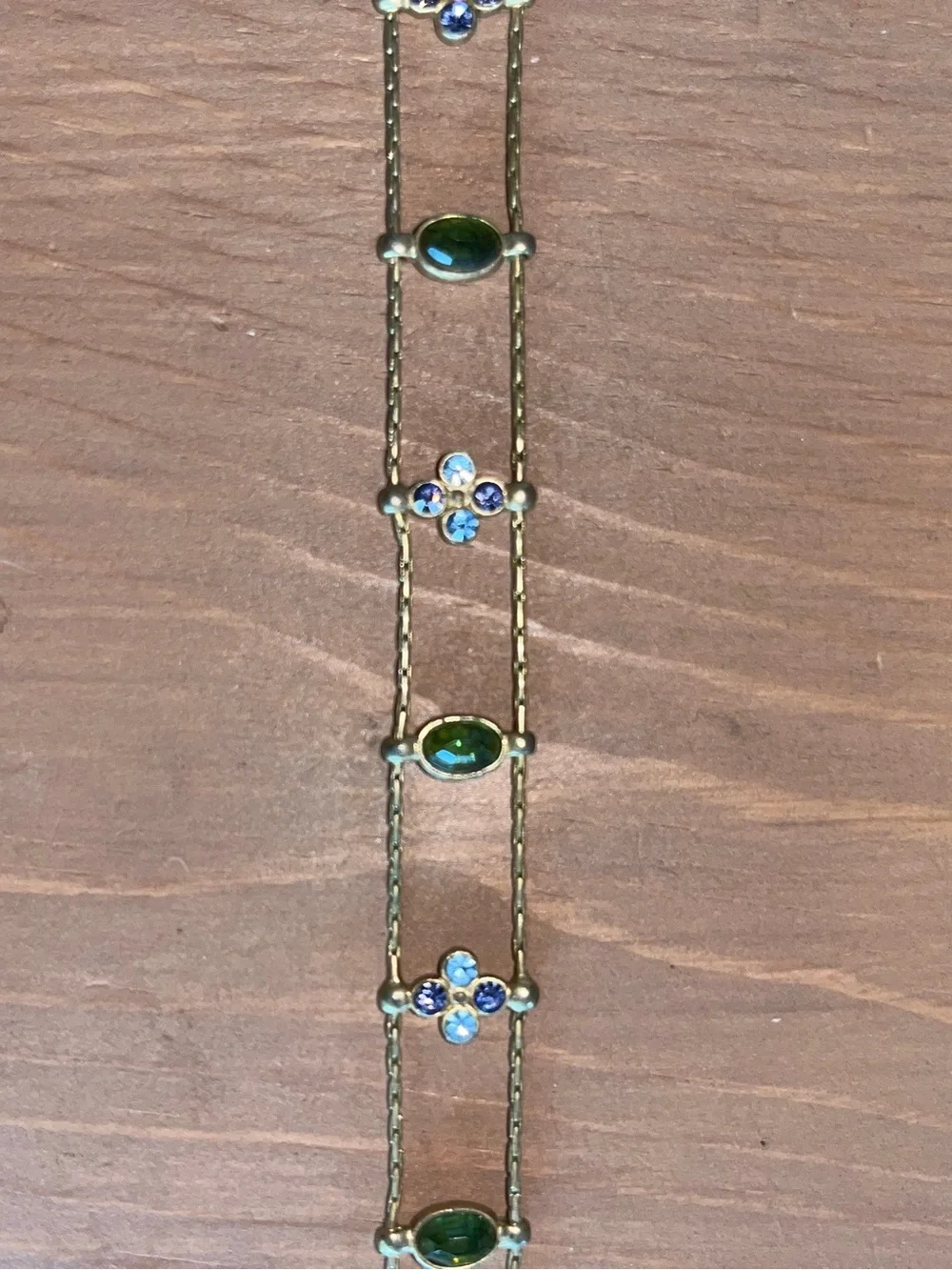 Choker whimsy necklace cz crystals unisex collar chain extension vintage y2k